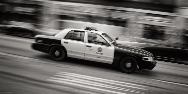 LAPD patrol car
