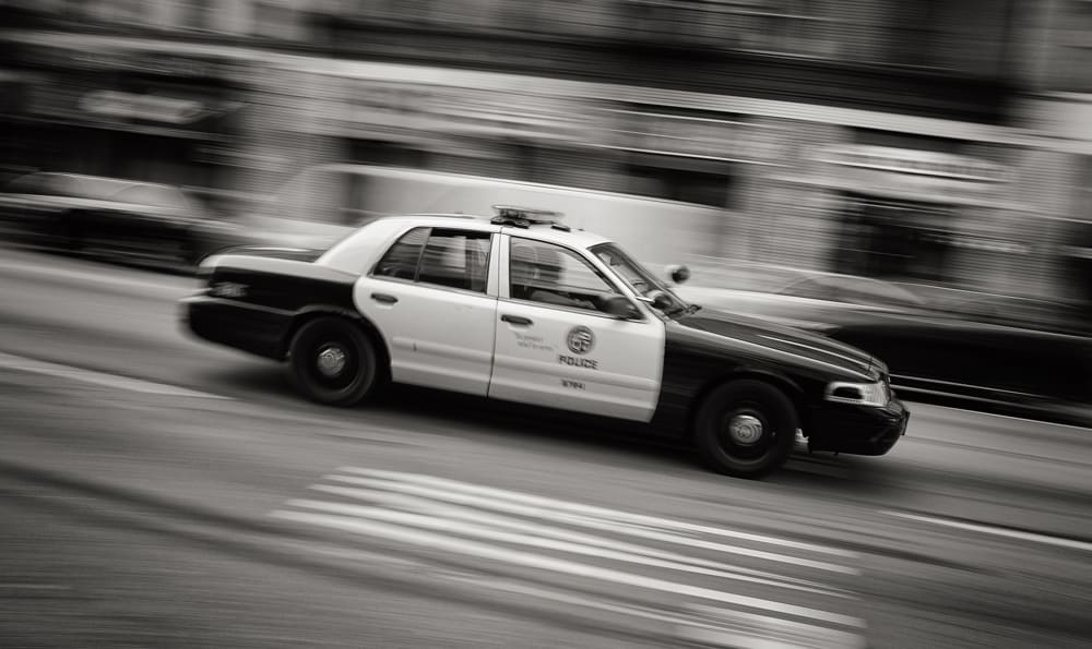 LAPD patrol car