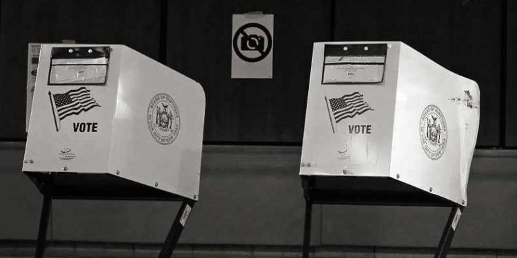 voting booths